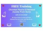 Free Christian Passive and Residual Income Live Training